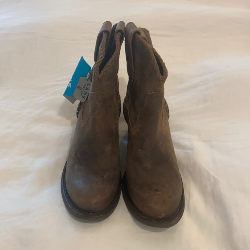 Lane Boots- size 9.5 brown leather